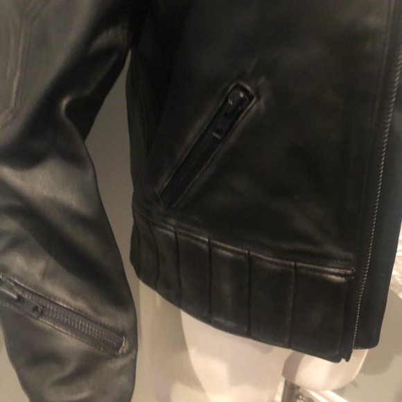 Anthropologie Artisan De Luxe Leather moto jacket - Picture 6 of 8